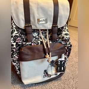 NWT**Harry Potter Deathly Hallows Backpack